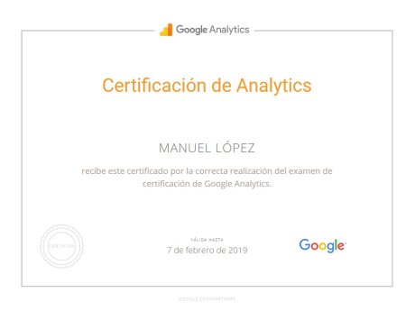 Google Analytics Certificate partners